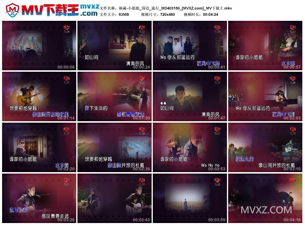 杨蔺-小姐姐_国语_流行_MD403150